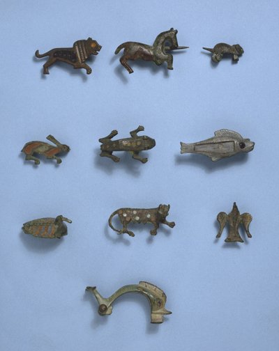 Animal Shaped Brooches, Roman by Roman